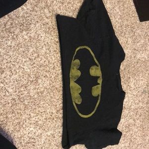 Cropped batman tee